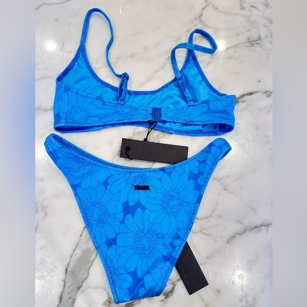 TRIANGL CHEEKY RINA - OCEAN FLORAL NO BAG NEW WITH TAGS - Picture 8 of 9